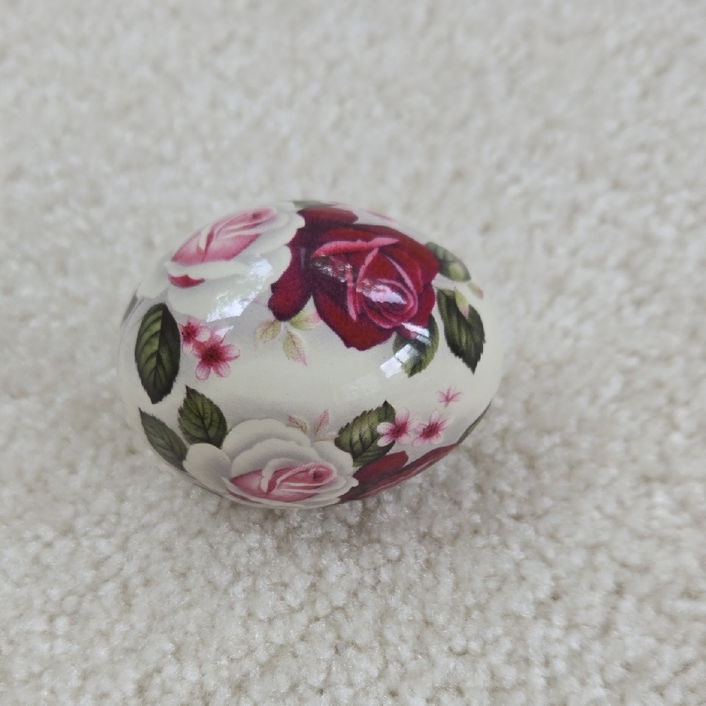 The Egg Lady Porcelain Egg